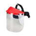 VIZIERA (CASCA) PROTECTIE 2 IN 1 PLASA / PVC VIZIERA (CASCA) PROTECTIE 2 IN 1 PLASA / PVC